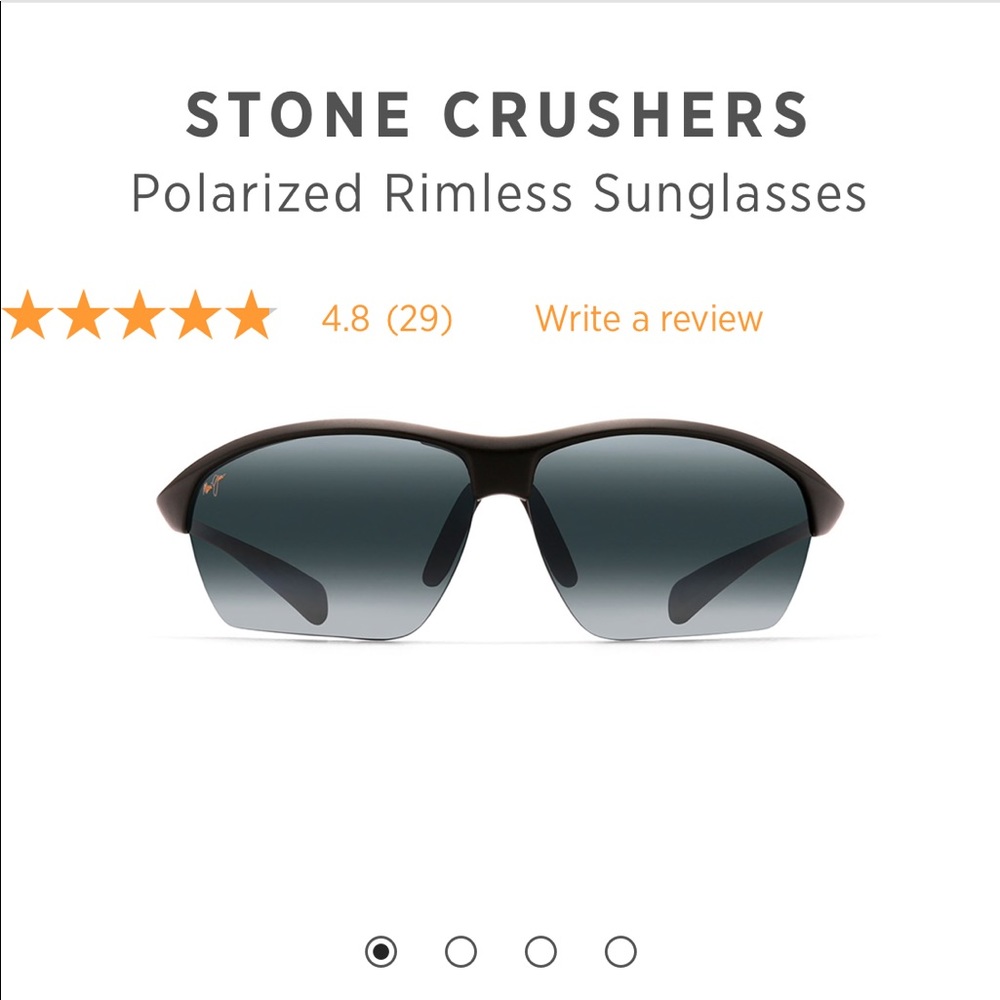BNWT Maui Jim Stone Crushers Polarized Sunglasses